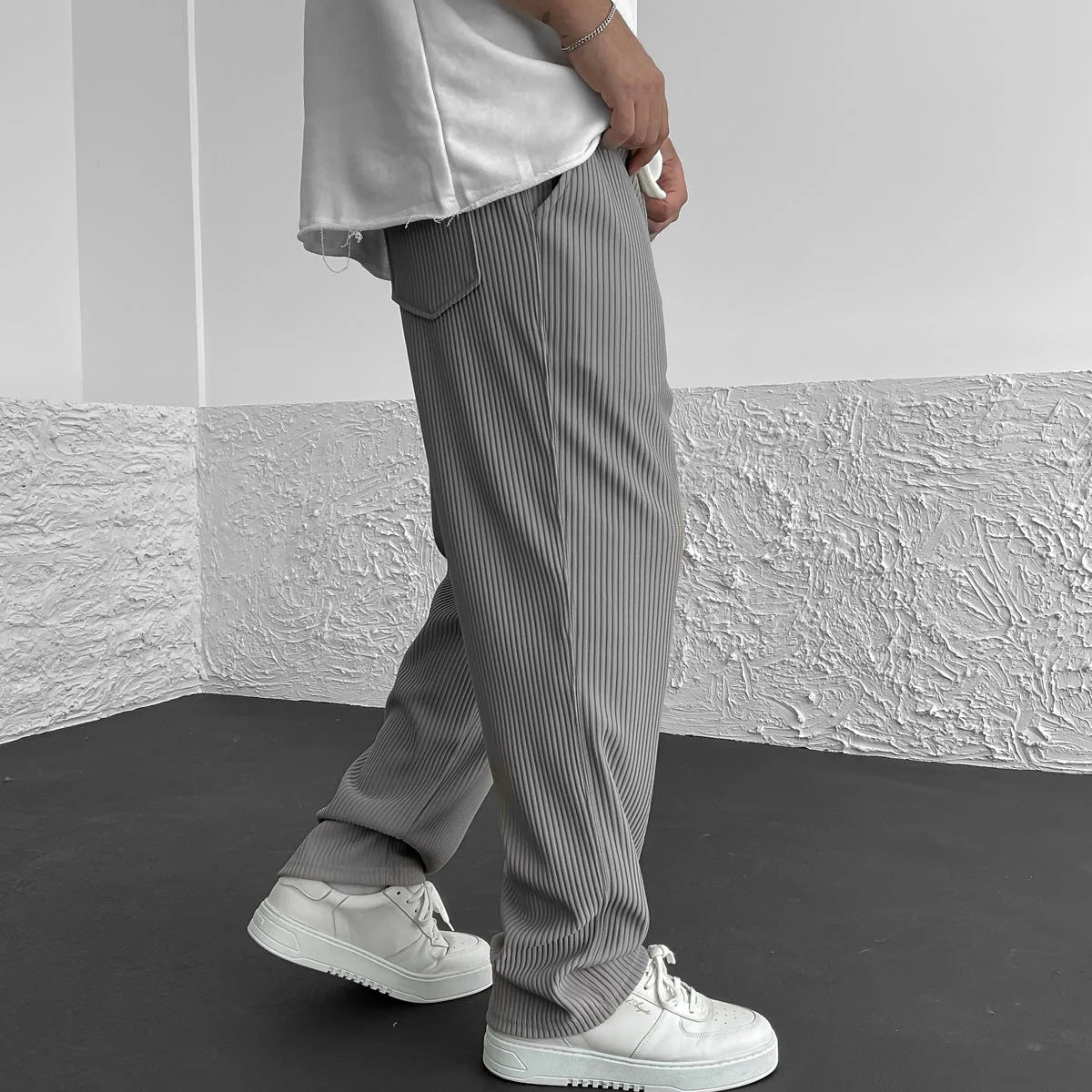 Mark™ | Ribbed Relaxed Fit Trousers