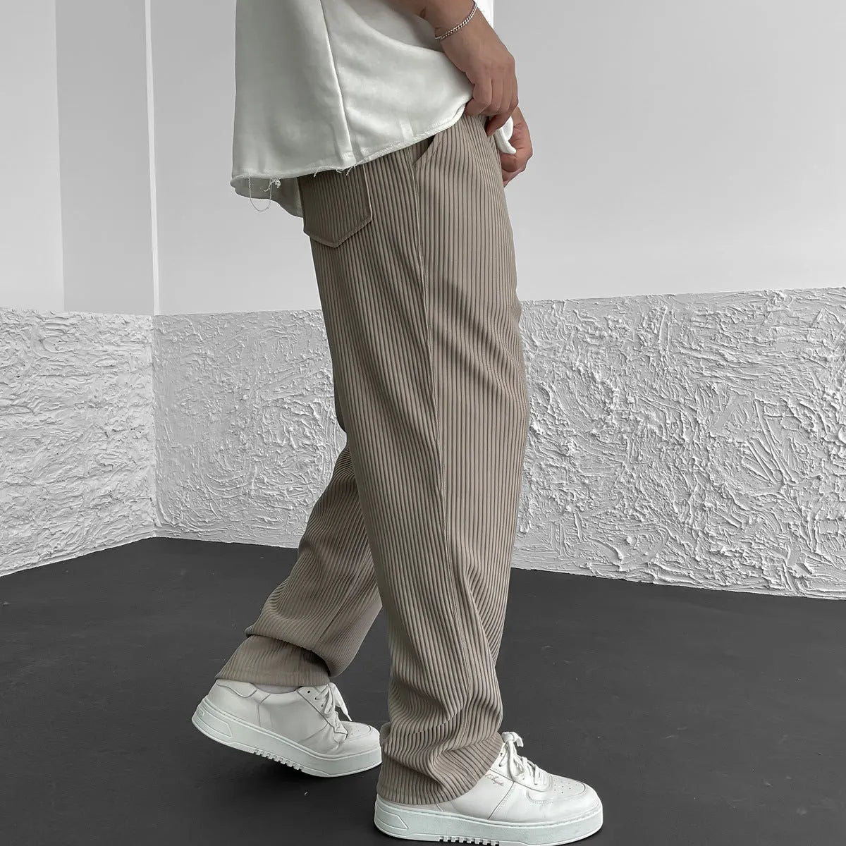 Mark™ | Ribbed Relaxed Fit Trousers
