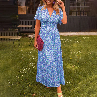 Elise™ | Classic V-neck dress
