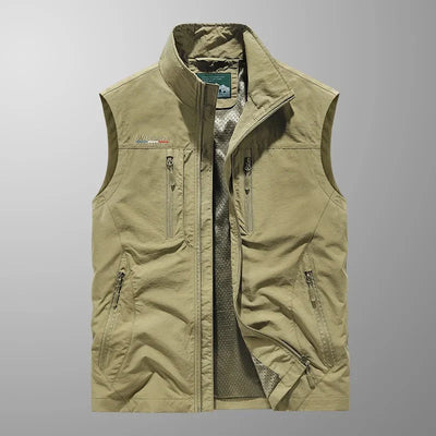 Vincent™ | Multi-Pocket Breathable Outdoor Cargo Vest