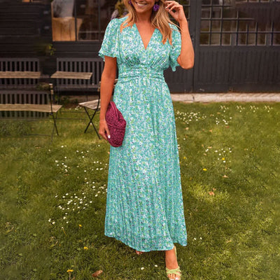 Elise™ | Classic V-neck dress