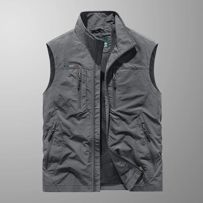 Vincent™ | Multi-Pocket Breathable Outdoor Cargo Vest