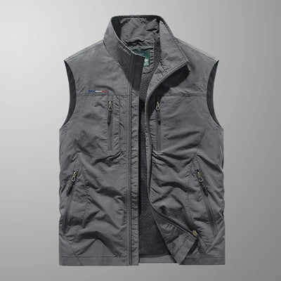 Vincent™ | Multi-Pocket Breathable Outdoor Cargo Vest