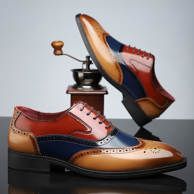 Cambridge™ | Leather Brogue Shoes