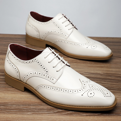 Cambridge™ | Leather Brogue Shoes