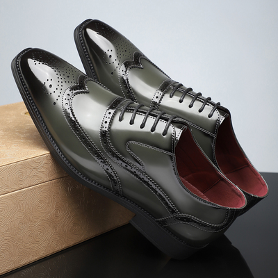 Cambridge™ | Leather Brogue Shoes