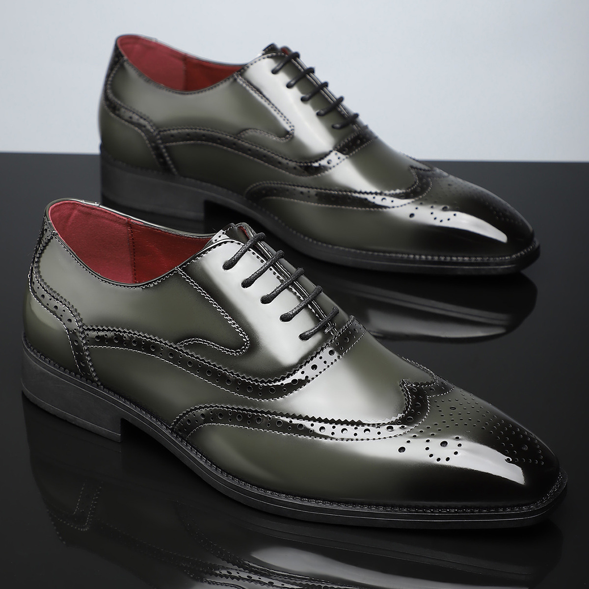 Cambridge™ | Leather Brogue Shoes