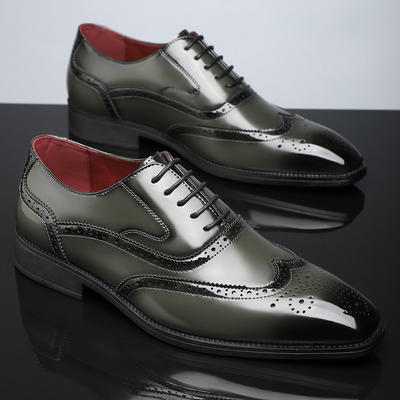 Cambridge™ | Leather Brogue Shoes