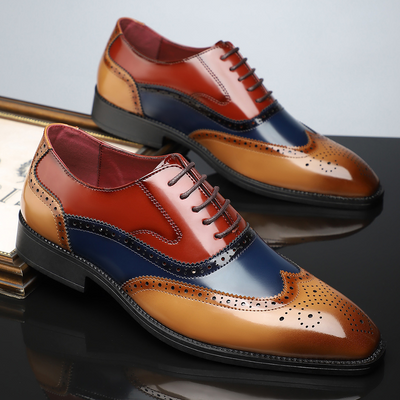 Cambridge™ | Leather Brogue Shoes