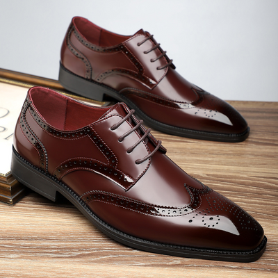 Cambridge™ | Leather Brogue Shoes