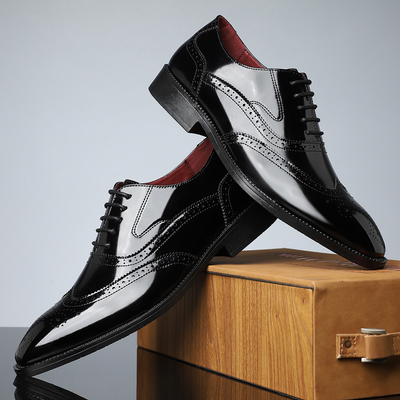 Cambridge™ | Leather Brogue Shoes