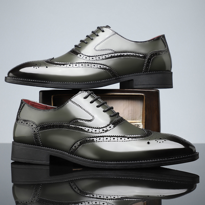 Cambridge™ | Leather Brogue Shoes