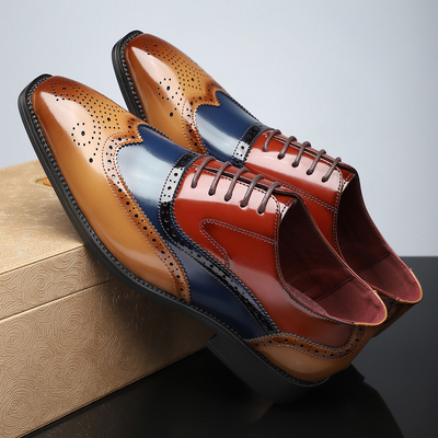 Cambridge™ | Leather Brogue Shoes