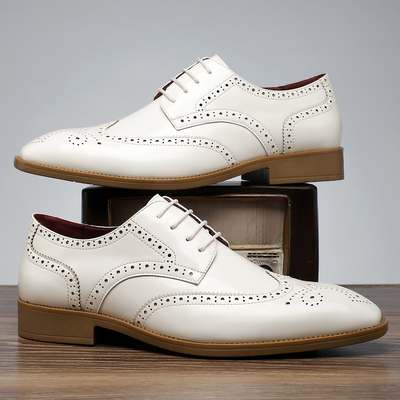Cambridge™ | Leather Brogue Shoes