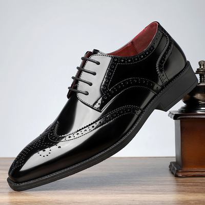 Cambridge™ | Leather Brogue Shoes