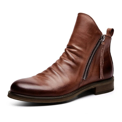 Gabriel™ | Soft leather Chelsea boots