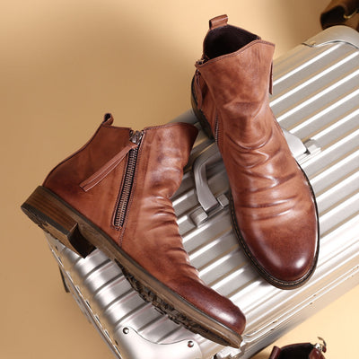 Gabriel™ | Soft leather Chelsea boots