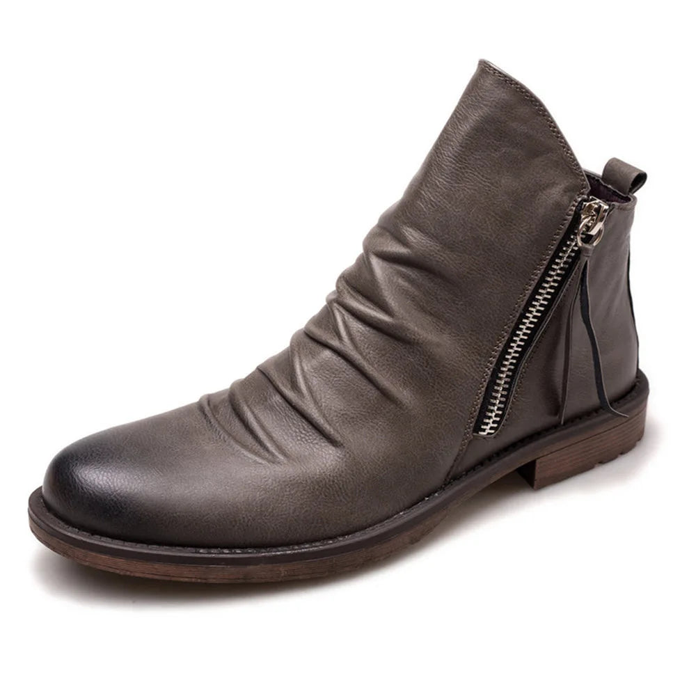 Gabriel™ | Soft leather Chelsea boots